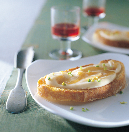 tartina al formaggio  