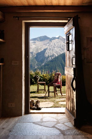 Baita di montagna