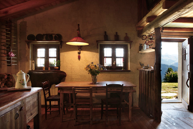 Baita di montagna