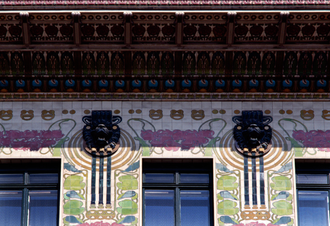 Majolikahaus interno