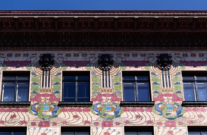 Majolikahaus interno