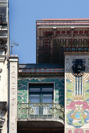 Majolikahaus interno